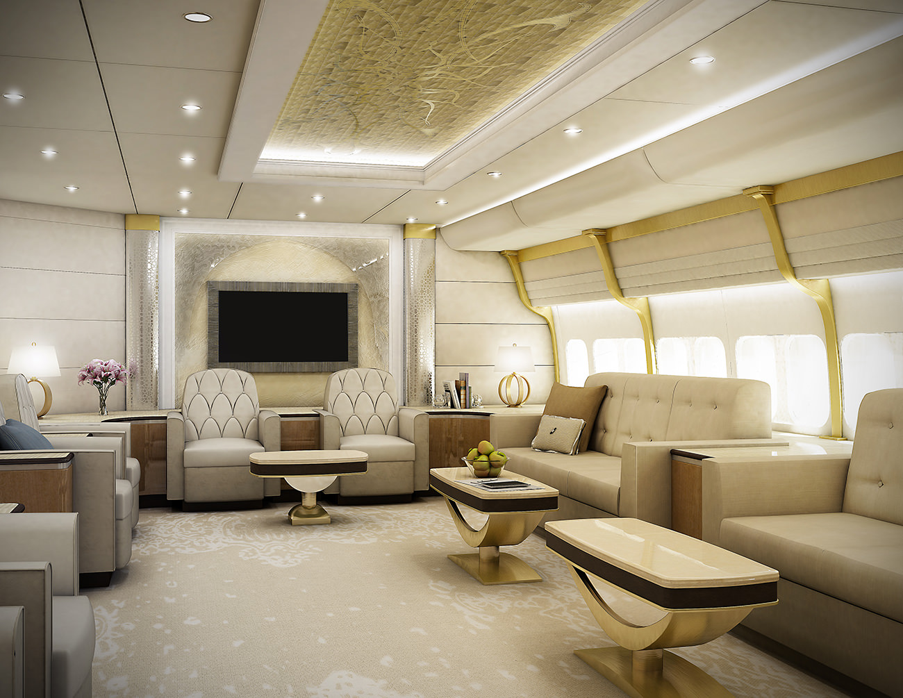 The 747 8 Vip The Superyacht Of The Skies